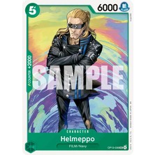 Bandai Tcg One Piece Helmeppo OP13-036 Lisanslı Oyun Kartı (En)