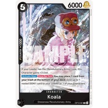 Bandai Tcg One Piece Koala OP13-081 Lisanslı Oyun Kartı (En)