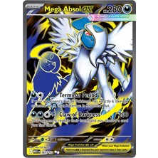 Pokemon Tcg Mega Absol Ex 161/132 Ultra Rare Megen Lisanslı Oyun Kartı