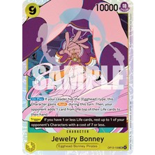 Bandai Tcg One Piece Jewelry Bonney OP13-108 Lisanslı Oyun Kartı (En - Foil Secret Rare)