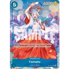 Bandai Tcg One Piece Yamato OP13-054-P1 Lisanslı Oyun Kartı (En - Secret Rare Alternate Art)