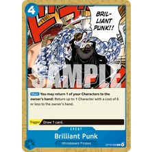 Bandai Tcg One Piece Brilliant Punk OP13-059 Lisanslı Oyun Kartı (En)