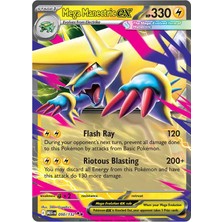 Pokemon Tcg Mega Manectric Ex 50/132 Double Rare Megen Lisanslı Oyun Kartı