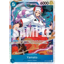 Bandai Tcg One Piece Yamato OP13-054 Lisanslı Oyun Kartı (En - Foil Secret Rare)