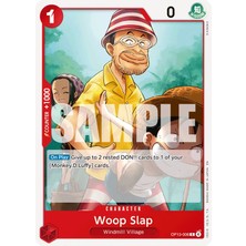Bandai Tcg One Piece Woop Slap OP13-006 Lisanslı Oyun Kartı (En)