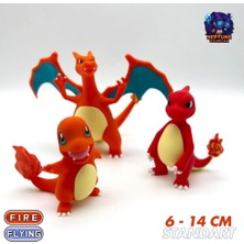 Neptune3D #0004 Charmander, Charmeleon, Charizard Pokemon Gelişim Seti