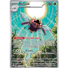 Pokemon Tcg Ninjask 137/132 Illustration Rare Megen Lisanslı Oyun Kartı