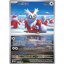 Pokemon Tcg Delibird 152/132 Illustration Rare Megen Lisanslı Oyun Kartı