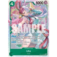 Bandai Tcg One Piece Uta OP13-023 Lisanslı Oyun Kartı (En - Foil Secret Rare)