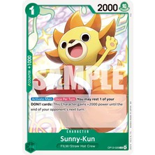 Bandai Tcg One Piece Sunny-Kun OP13-026 Lisanslı Oyun Kartı (En)