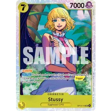 Bandai Tcg One Piece Stussy OP13-110 Lisanslı Oyun Kartı (En - Foil Secret Rare)