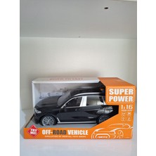 Aksoy Toys 23 cm Işıklı Sesli Sürt Bırak Oyuncak Araba Büyük Boy Siyah