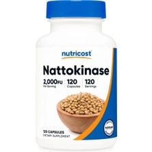 Nutricost Nattokinase 2,000FU, 120 Kapsül - Gluten Free