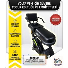 Volta Vsm Yan Korumalı Çocuk Koltuğu, Emniyet Kemerli Vsm Deri Arka Koltuk, Sele, Oturak