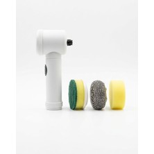 Gümrük Bey Şarjlı Kablosuz Elektrikli Temizlik Fırçası | Spin Scrubber | Mutfak Banyo Eşya Temizliği