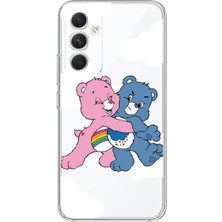 Mobilpad Samsung Galaxy S24 Plus Uyumlu Baskılı Yumuşak Silikon Şeffaf Telefon Kılıfı