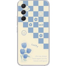 Mobilpad Samsung Galaxy S24 Plus Uyumlu Baskılı Yumuşak Silikon Şeffaf Telefon Kılıfı