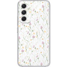 Mobilpad Samsung Galaxy A35 Uyumlu Baskılı Yumuşak Silikon Şeffaf Telefon Kılıfı