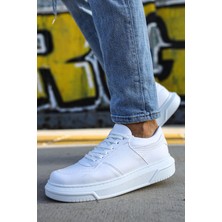 Roof Atelier Erkek Beyaz Bağcıklı Spor Ayakkabı - 075 - Cbt Signature