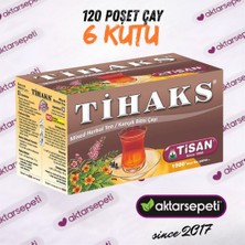Tisan Tihaks Çay | Bir Gün Değil Hergün Rahat | 120 Poşet Çay | Form Çay