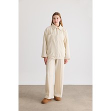 Ahel Tasarım Richard Cepli Basic Takım - Krem