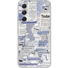 Mobilpad Samsung Galaxy S25 Plus Uyumlu Baskılı Yumuşak Silikon Şeffaf Telefon Kılıfı