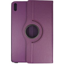 Hnrlishp Newface Huawei Matepad Air 11.5 Kılıf 360 Tablet Deri Kılıf - Mürdüm