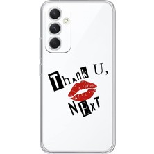 Mobilpad Samsung Galaxy A55 Uyumlu Baskılı Yumuşak Silikon Şeffaf Telefon Kılıfı