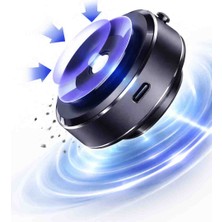 Beemen 65KPA Vakumlu Manyetik Araç Telefon Tutucu Type-C Şarjlı Güçlü Mıknatıslı Telefon Tutacağı