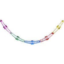 Metalize Folyo Parlak Uzar Yuvarlak Süs