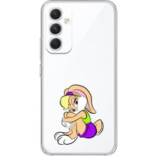 Mobilpad Samsung Galaxy S25 Fe Uyumlu Baskılı Yumuşak Silikon Şeffaf Telefon Kılıfı