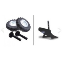 Taral Çapa Makinası Aparatları 2 x 4,8 Lastik 23MM Porya Arık Açma Demiri Takım