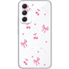 Mobilpad Samsung Galaxy S25 Plus Uyumlu Baskılı Yumuşak Silikon Şeffaf Telefon Kılıfı