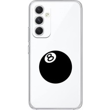 Mobilpad Samsung Galaxy M14 Uyumlu Baskılı Yumuşak Silikon Şeffaf Telefon Kılıfı