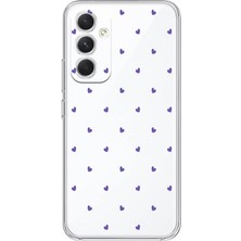 Mobilpad Samsung Galaxy A55 Uyumlu Baskılı Yumuşak Silikon Şeffaf Telefon Kılıfı