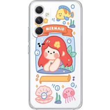 Mobilpad Samsung Galaxy S25 Plus Uyumlu Baskılı Yumuşak Silikon Şeffaf Telefon Kılıfı