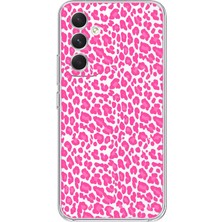 Mobilpad Samsung Galaxy A55 Uyumlu Baskılı Yumuşak Silikon Şeffaf Telefon Kılıfı