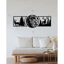 ✨ Sscnc | 80X28 cm Panoramik Modern Dekoratif Mdf Duvar Tablosu