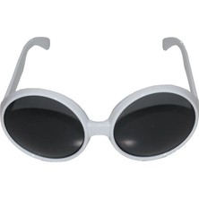 Ynt İthalat 80 Li Yıllar Beyaz Renk Nostalji Yeşilçam Parti Gözlüğü