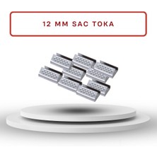 Dalpak Ambalaj 12 mm Sac Toka Çemberleme Tokası - 1000 Adet ( Pet ve Pp Çember Için)