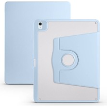 Apple iPad Air 13 2024 Uyumlu Kılıf Zore Termik Kalem Bölmeli Dönebilen Standlı Kılıf