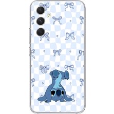 Mobilpad Samsung Galaxy A16 Uyumlu Baskılı Yumuşak Silikon Şeffaf Telefon Kılıfı