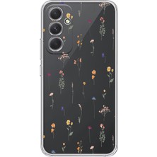 Mobilpad Samsung Galaxy A55 Uyumlu Baskılı Yumuşak Silikon Şeffaf Telefon Kılıfı