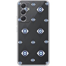 Mobilpad Samsung Galaxy A16 Uyumlu Baskılı Yumuşak Silikon Şeffaf Telefon Kılıfı