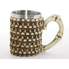 Üreticiniz Ashwork Paslanmaz Çelik Kurukafa Kupa Bardak ALK2595 587455