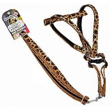 SHC4200 Köp.uztm+Göğüs Tasması Leopar 15MM 120CM
