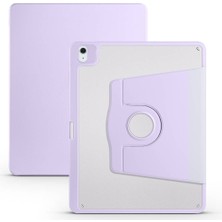 Apple iPad Air 10.9 2022 (5.nesil) Uyumlu Kılıf Zore Termik Kalem Bölmeli Dönebilen Standlı Kılıf