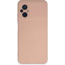 Hnrlishp Newface Xiaomi Poco M5 Kılıf Nano Içi Kadife Silikon - Pudra