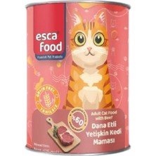 Miçiko Esca Food Dana Etli Yetişkin Kedi Konserve Maması 415GR