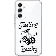 Mobilpad Samsung Galaxy A16 Uyumlu Baskılı Yumuşak Silikon Şeffaf Telefon Kılıfı